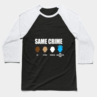 Same Crime Baseball T-Shirt